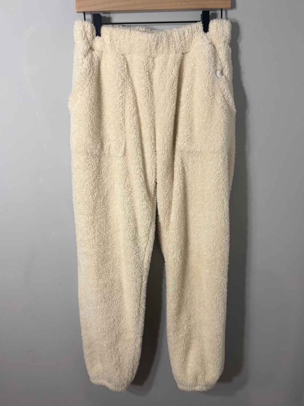 Inaka Power Cream Sherpa Fleece pants